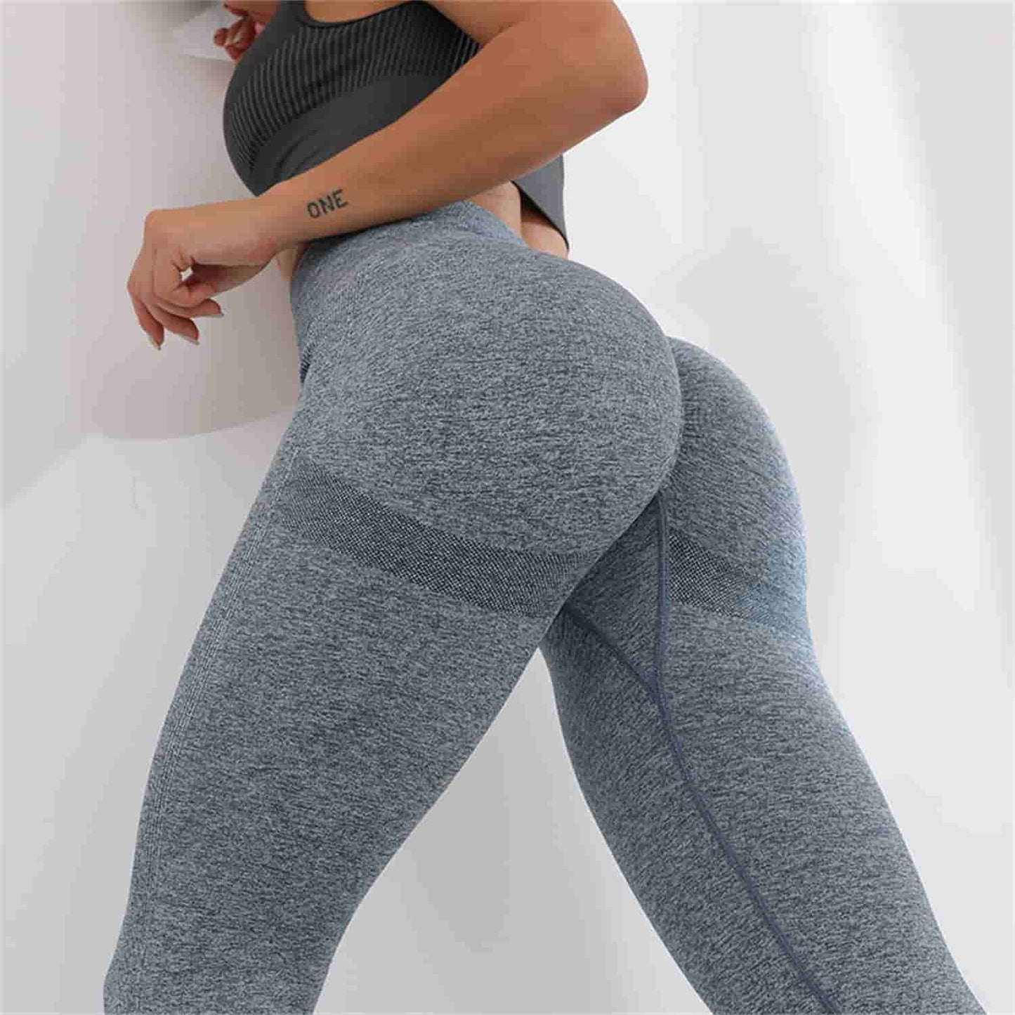 High Waist Peach Hip Leggings For Women Fitness Pants Quick Drying Yoga Pant Gym Clothing