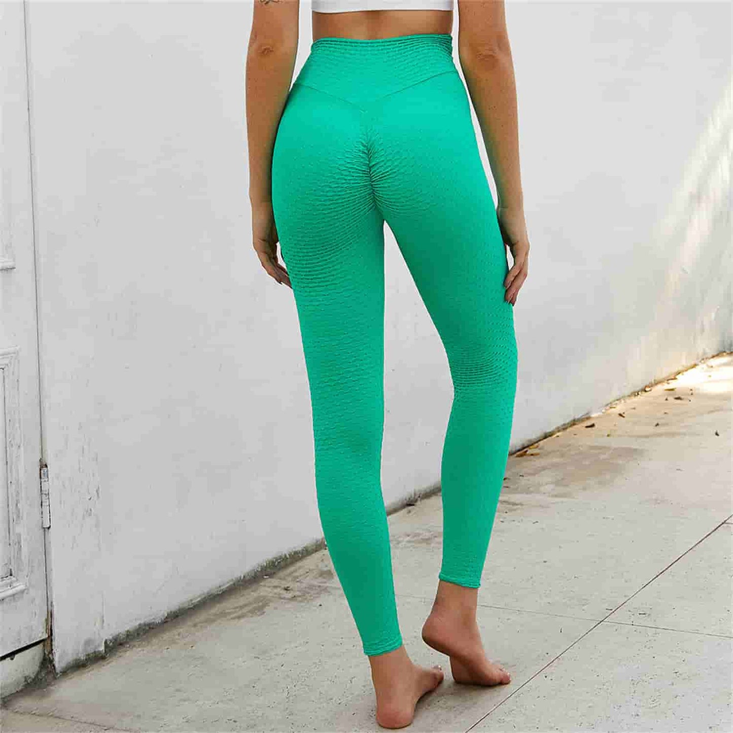 Peach Buttocks Fitness Yoga Pants High Waist And Beautiful Buttocks Sports Tights