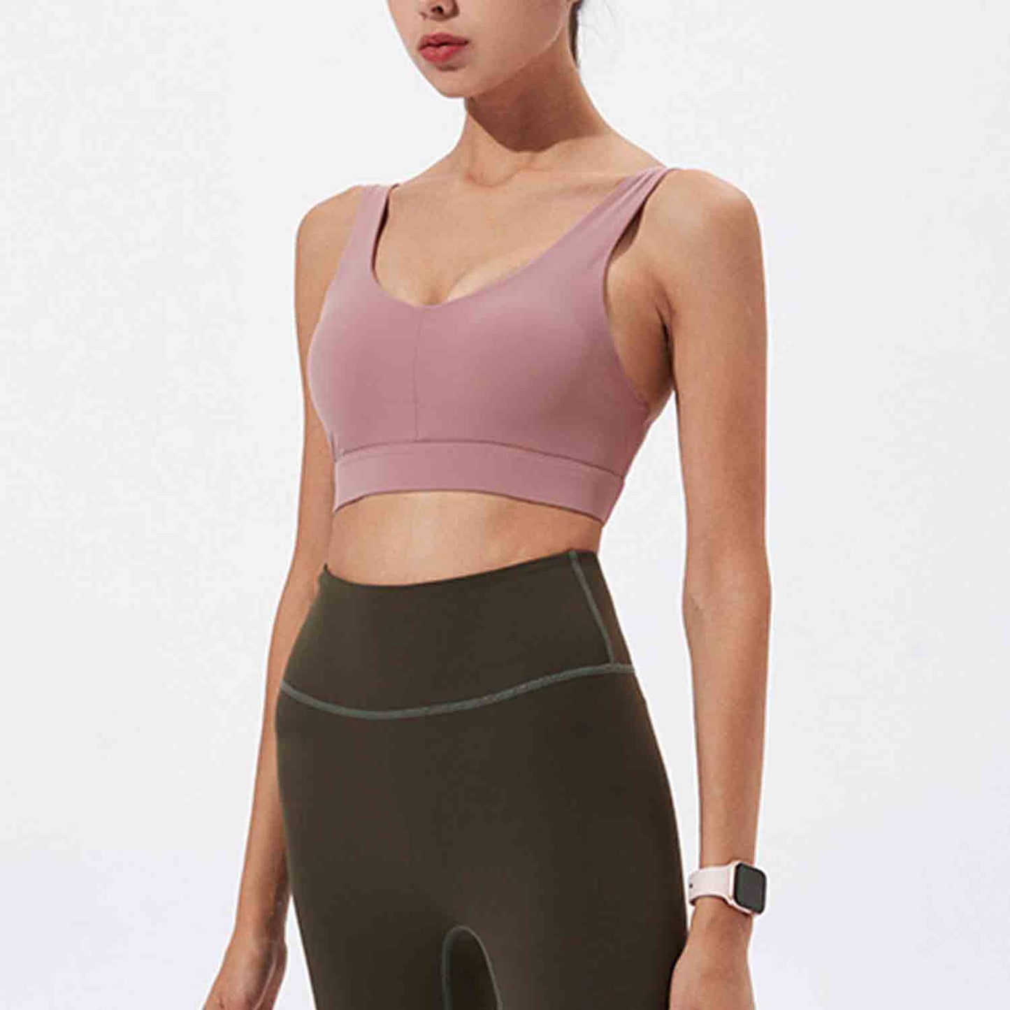 Sports Underwear Fitness Running Tops Women Seamless Yoga Bra Shockproof Crop Tops Push up Sport Tops Gym Breathable Tops