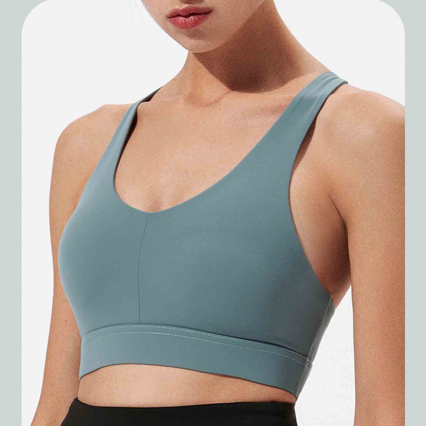 Sports Underwear Fitness Running Tops Women Seamless Yoga Bra Shockproof Crop Tops Push up Sport Tops Gym Breathable Tops