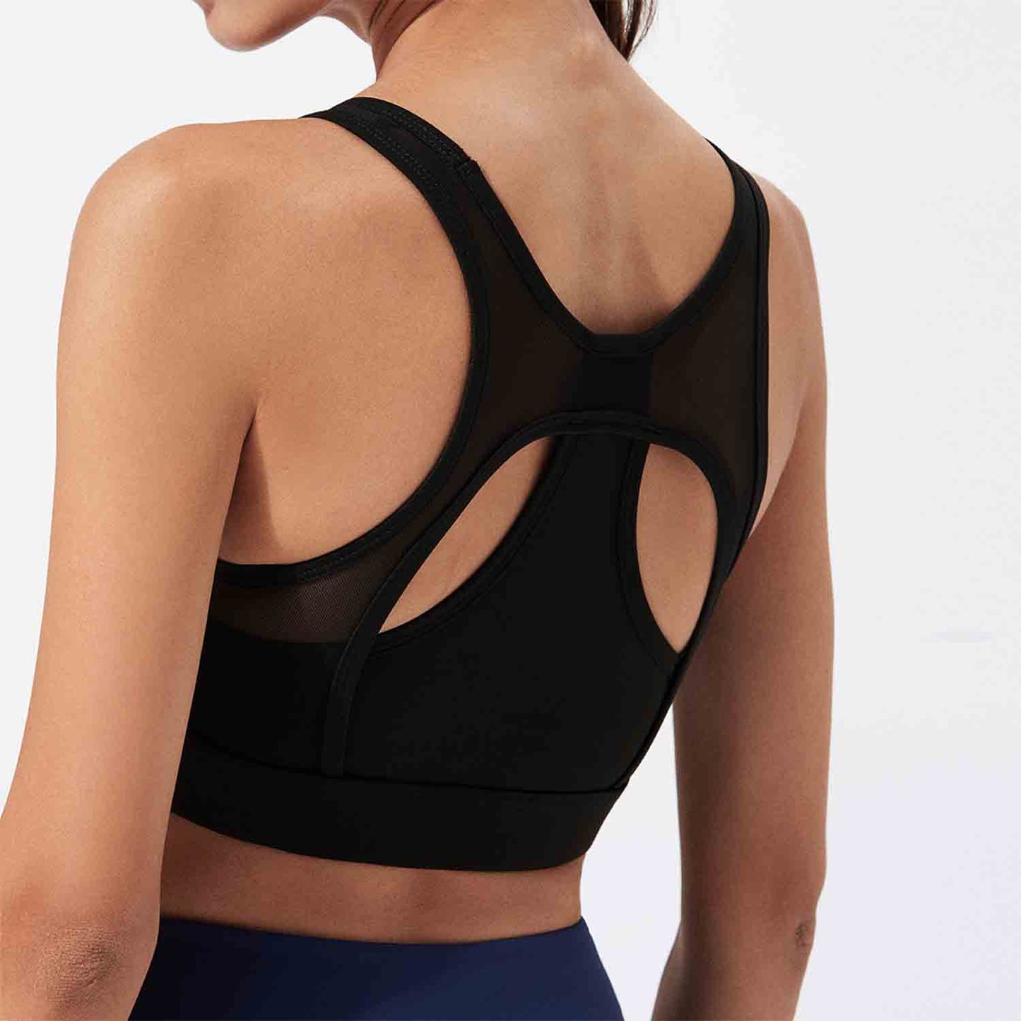 Women Seamless Yoga Bra Sports Underwear Fitness Running Tops Shockproof Crop Tops Push up Sport Tops Gym Breathable Tops