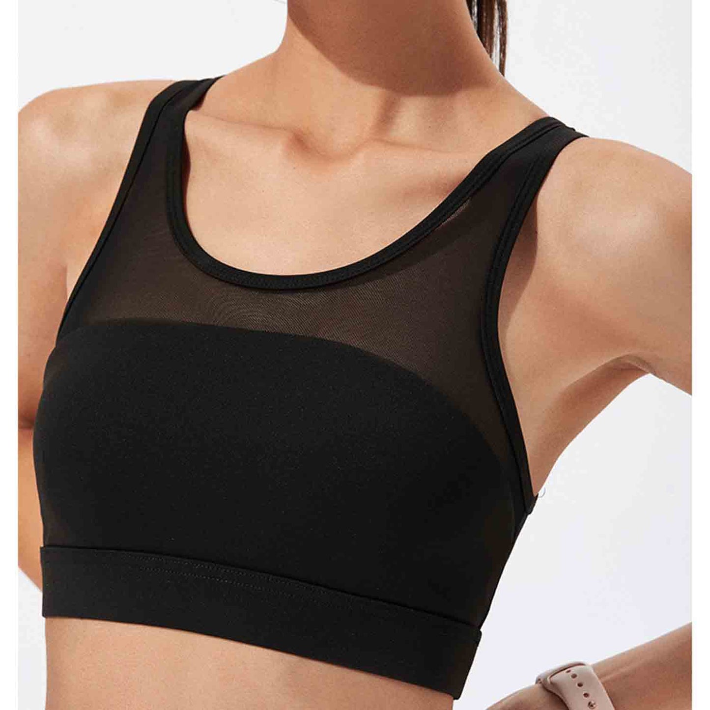 Women Seamless Yoga Bra Sports Underwear Fitness Running Tops Shockproof Crop Tops Push up Sport Tops Gym Breathable Tops