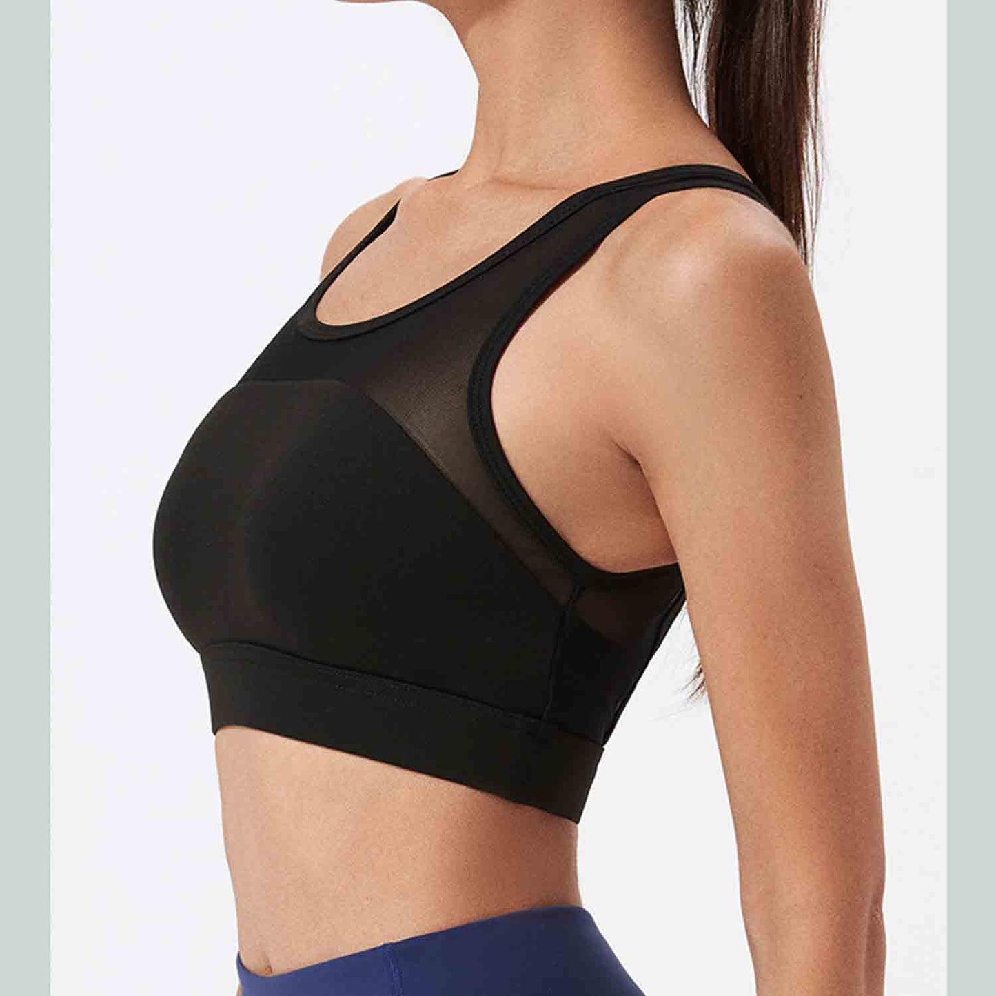 Women Seamless Yoga Bra Sports Underwear Fitness Running Tops Shockproof Crop Tops Push up Sport Tops Gym Breathable Tops