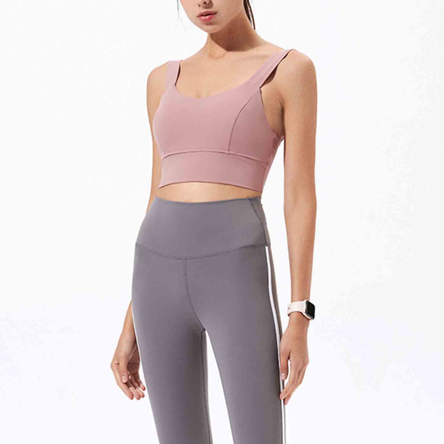 Women Yoga Vest Streetwear Push Up Cropped Top for Female Lounge Casual Sexy Lingerie Wirefree Camisole Fashion Girl