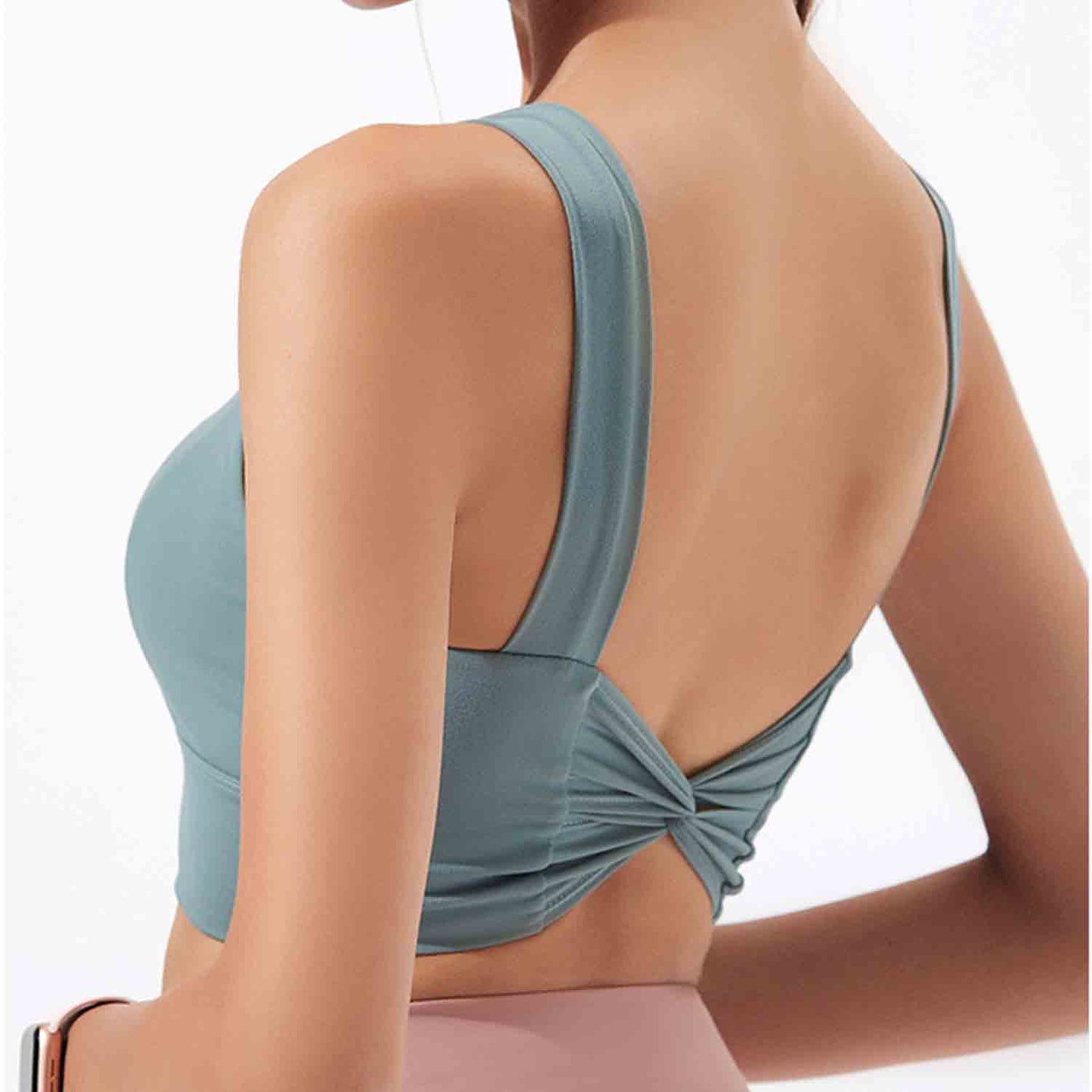 Women Yoga Vest Streetwear Push Up Cropped Top for Female Lounge Casual Sexy Lingerie Wirefree Camisole Fashion Girl