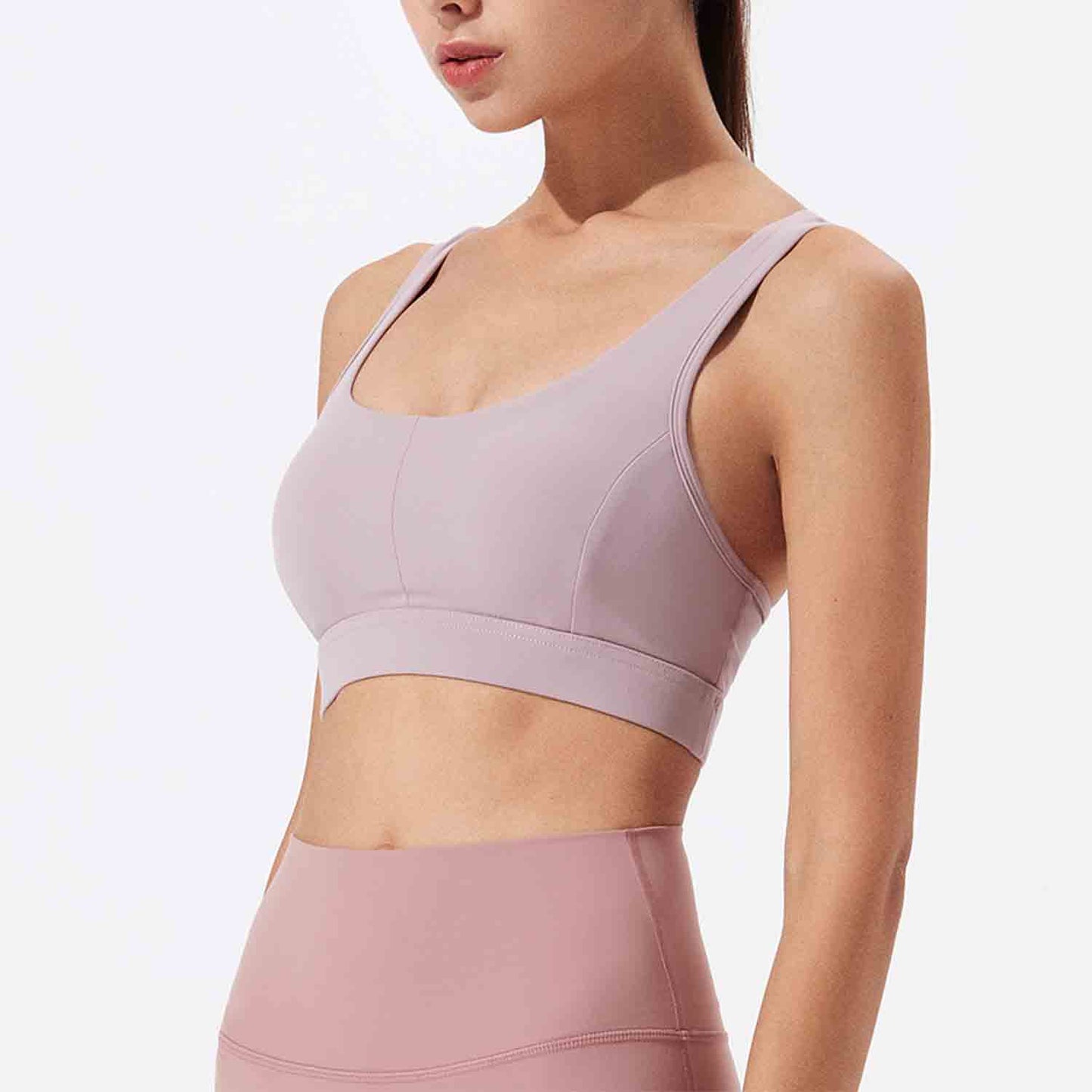 No Steel Ring Bras Tops Women Sports bra Fitness Running Tops Shockproof Crop Tops Push up Sport Tops Gym Breathable