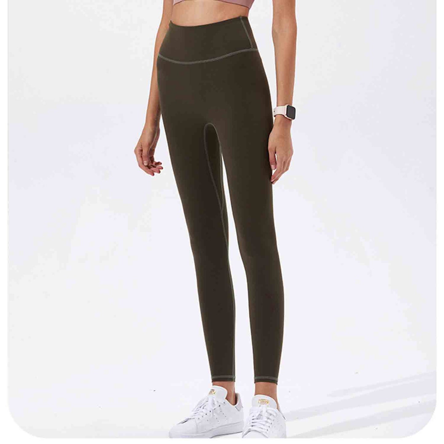 Women's High-Rise Yoga Leggings High Waist Sport Leggings Comfort and Butt Lifting Leggings Fitness Running Yoga Pants