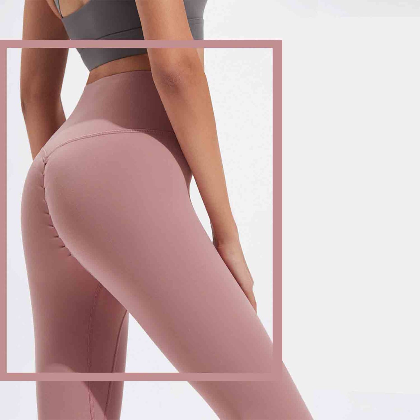 Women's High-Rise Yoga Leggings High Waist Sport Leggings Comfort and Butt Lifting Leggings Fitness Running Yoga Pants