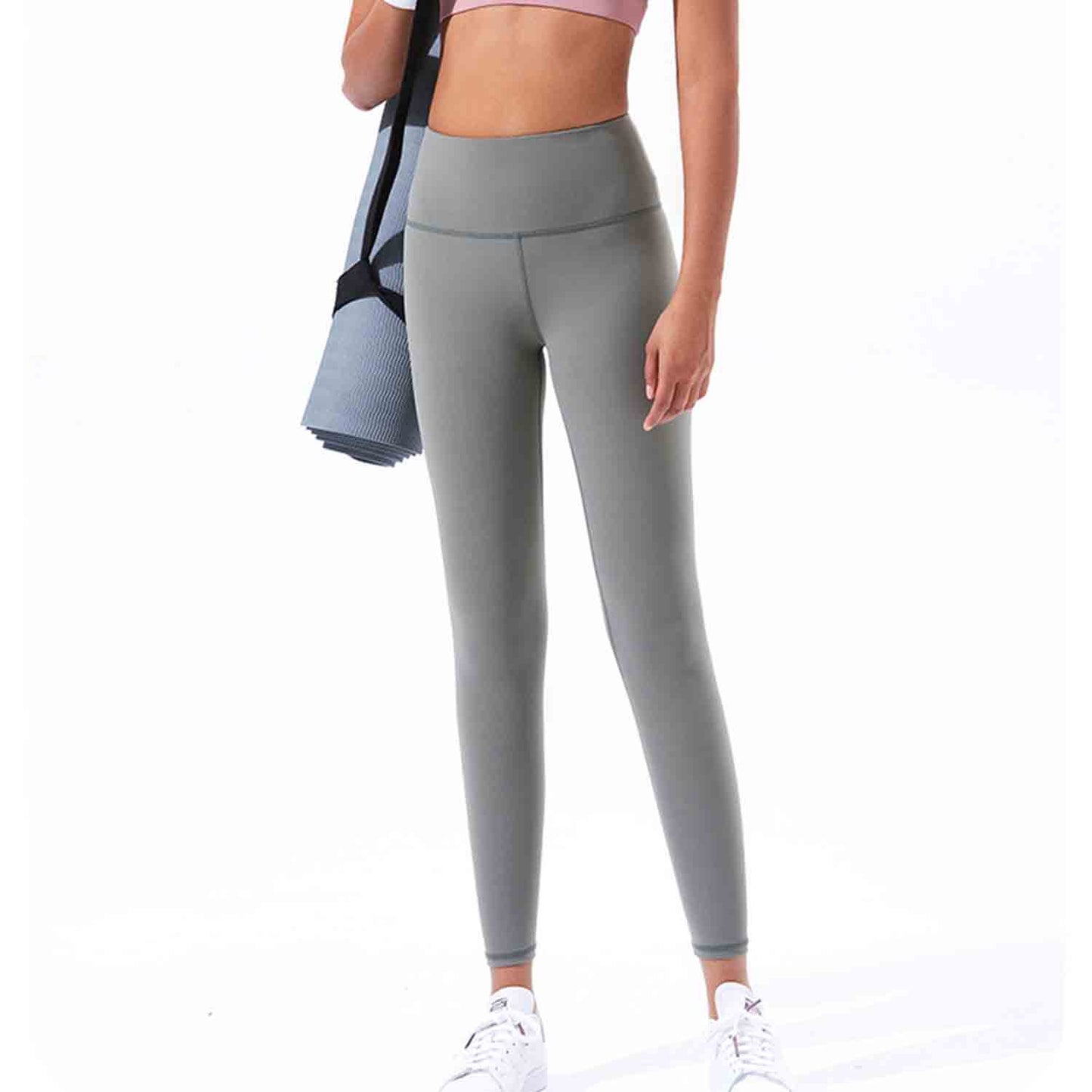 Woman's Mesh Stitching Leggings High Waist Sport Leggings Comfort and Butt Lifting Leggings Fitness Running Yoga Pants