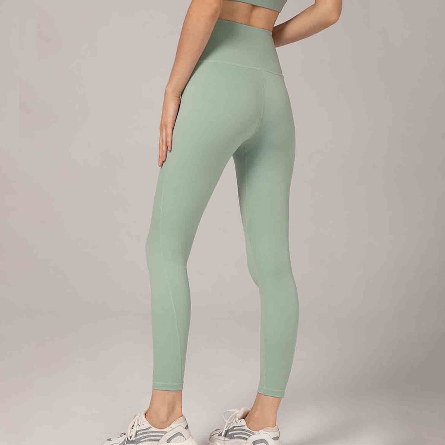 Women High-Rise Walking Leggings High Waist Slimming and High Rise Leggings Fitness Running Yoga Pants