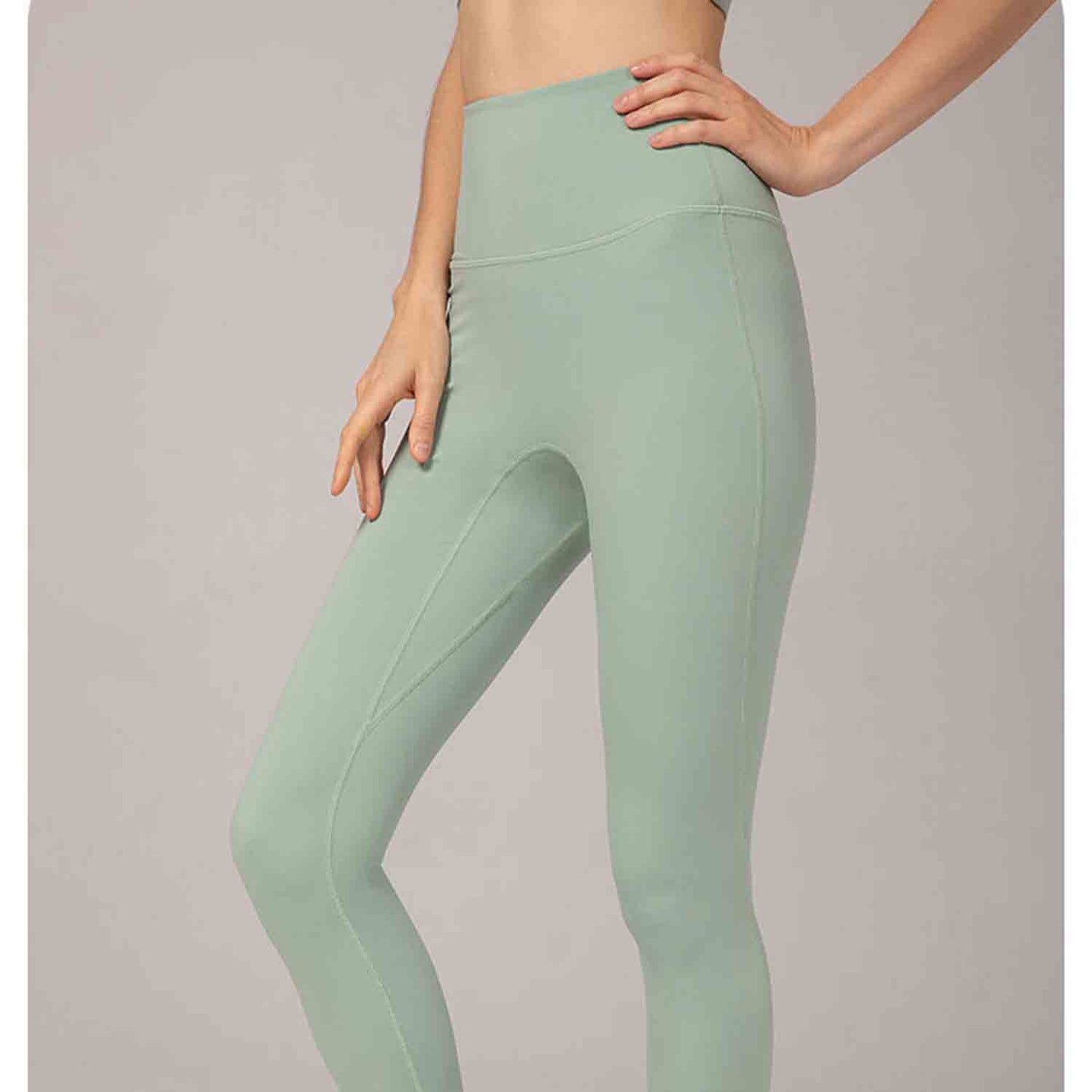Women High-Rise Walking Leggings High Waist Slimming and High Rise Leggings Fitness Running Yoga Pants