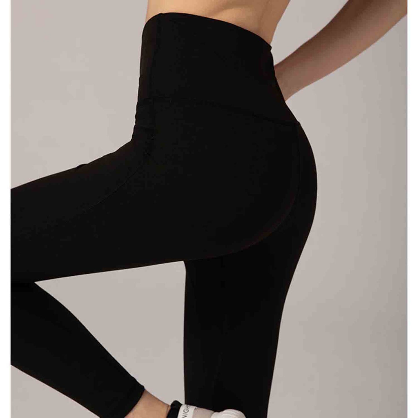Women High-Rise Walking Leggings High Waist Slimming and High Rise Leggings Fitness Running Yoga Pants