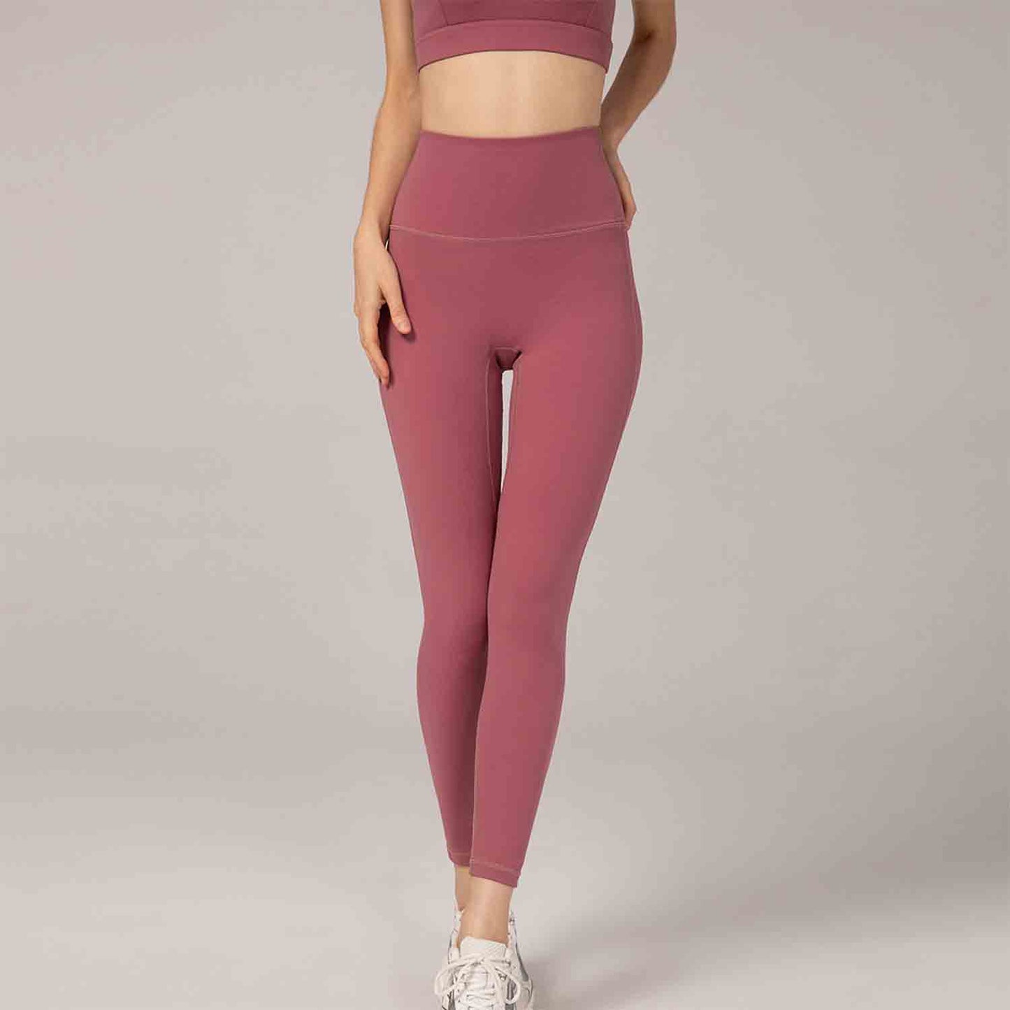 Women High-Rise Walking Leggings High Waist Slimming and High Rise Leggings Fitness Running Yoga Pants