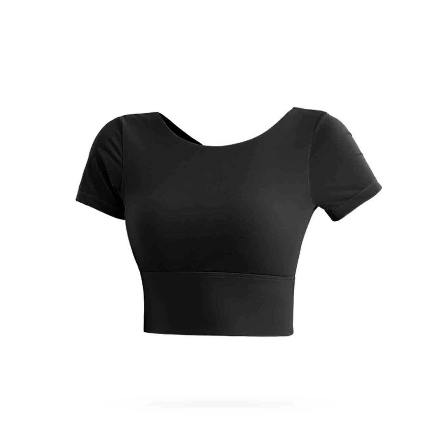 Sports Vest Breathable Outdoor Fitness Clothes Beauty Back Top Yoga Clothes Breathable Quick Dry short-sleeved girls T-shirt