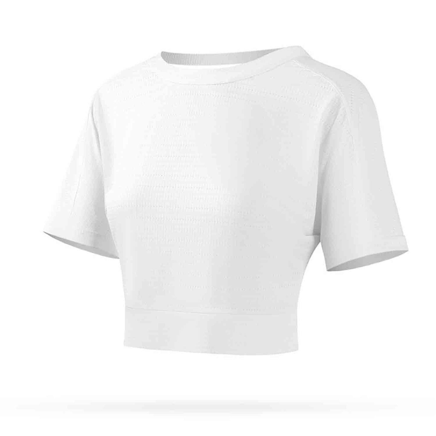 2022 Beauty Back Fitness Yoga Clothes Women Loose Breathable Quick-drying Sports T-shirt Running Shirt Training Short Sleeve