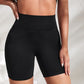Women Gym Workout Seamless Shorts High Waisted Biker Scrunch Butt Booty Athletic Yoga Shorts