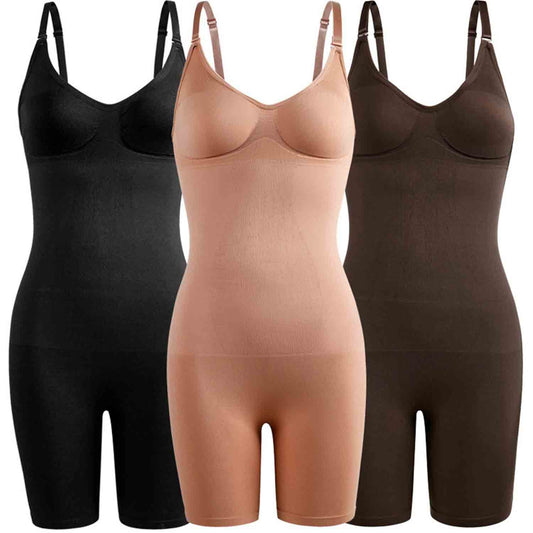 Women's Body Shaper Belly Support Chest Gather One Piece Body Shaper Body Postpartum Corset