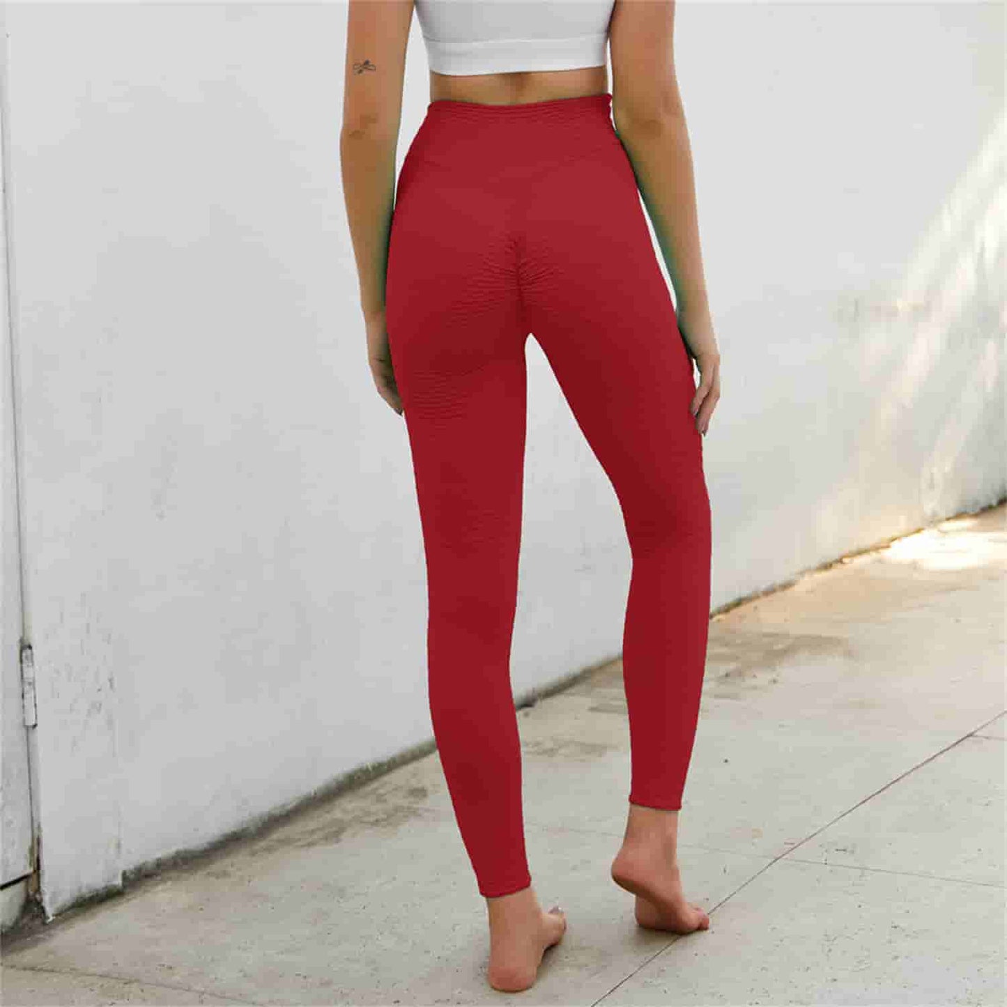 Peach Buttocks Fitness Yoga Pants High Waist And Beautiful Buttocks Sports Tights