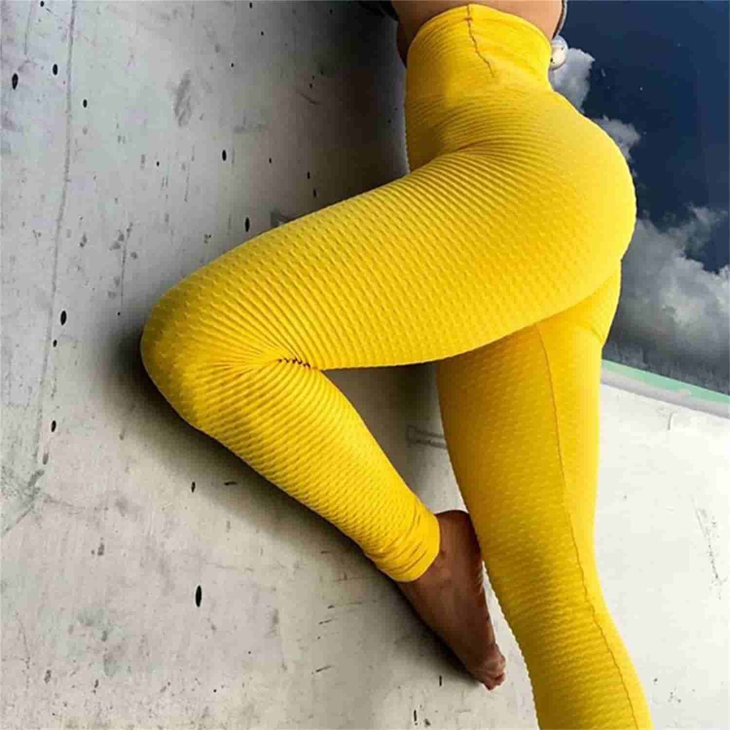 Peach Buttocks Fitness Yoga Pants High Waist And Beautiful Buttocks Sports Tights