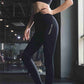 Girls Fitness Show Thin High Waist Tights Quick Dry Running Sports Trousers Stretch Peach Hip Lift Yoga Pants