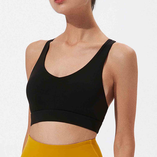 Sports Underwear Fitness Running Tops Women Seamless Yoga Bra Shockproof Crop Tops Push up Sport Tops Gym Breathable Tops