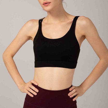 Women Yoga Underwear Daily Athletic Tops Women Shockproof Gather Yoga Running Fitness Underwear No Steel Ring Bras