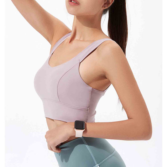 Women Yoga Vest Streetwear Push Up Cropped Top for Female Lounge Casual Sexy Lingerie Wirefree Camisole Fashion Girl