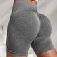 Women Gym Workout Seamless Shorts High Waisted Biker Scrunch Butt Booty Athletic Yoga Shorts